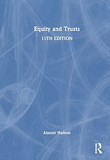 Livre Relié Equity and Trusts de Hudson Alastair