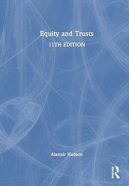 Livre Relié Equity and Trusts de Hudson Alastair