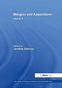 Couverture cartonnée Mergers and Acquisitions de 