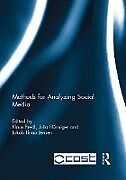 Couverture cartonnée Methods for Analyzing Social Media de 