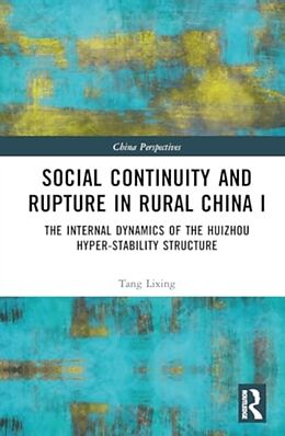 Livre Relié Social Continuity and Rupture in Rural China I de Tang Lixing