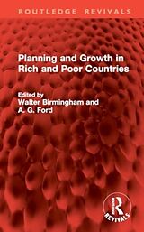 Livre Relié Planning and Growth in Rich and Poor Countries de Walter Ford, A. G. Birmingham