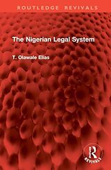 Livre Relié The Nigerian Legal System de T. Olawale Elias