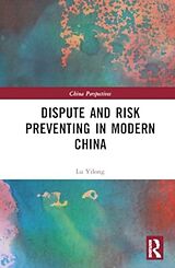 Livre Relié Dispute and Risk Preventing in Modern China de Lu Yilong