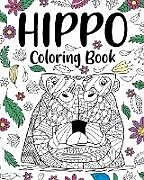 Couverture cartonnée Hippo Coloring Book de Paperland