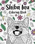 Couverture cartonnée Shiba Inu Coloring Book de Paperland