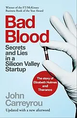 Kartonierter Einband Bad Blood von John Carreyrou