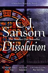 Couverture cartonnée Dissolution de C. J. Sansom