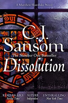 Couverture cartonnée Dissolution de C. J. Sansom