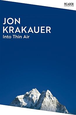 Couverture cartonnée Into Thin Air de Krakauer Jon