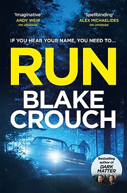 Couverture cartonnée Run de Crouch Blake