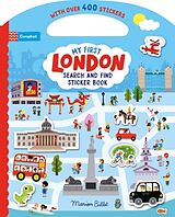 Couverture cartonnée My First Search and Find London Sticker Book de Campbell Books