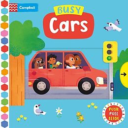 Reliure en carton indéchirable Busy Cars de Campbell Books