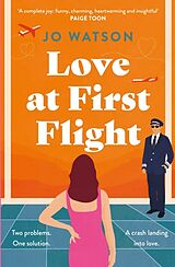 Kartonierter Einband Love at First Flight von Jo Watson