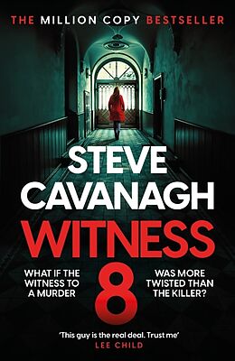 Couverture cartonnée Witness 8 de Steve Cavanagh