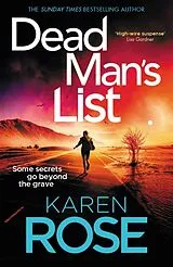 Kartonierter Einband Dead Man's List von Karen Rose