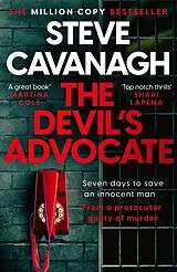 Kartonierter Einband The Devil's Advocate von Steve Cavanagh