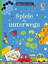 Kartonierter Einband Usborne Minis: Spiele für unterwegs von Kate Nolan