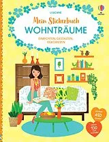Kartonierter Einband Mein Stickerbuch: Wohnträume von Emily Bone