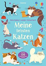 Kartonierter Einband Mein Immer-wieder-Stickerbuch: Meine liebsten Katzen von 