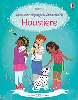 Kartonierter Einband Mein Anziehpuppen-Stickerbuch: Haustiere von