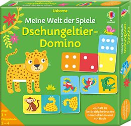 Meine Welt der Spiele: Dschungeltier-Domino Spiel