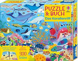 Puzzle & Buch: Das Korallenriff Spiel