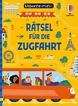 Kartonierter Einband Usborne Minis: Rätsel für die Zugfahrt von Simon Tudhope