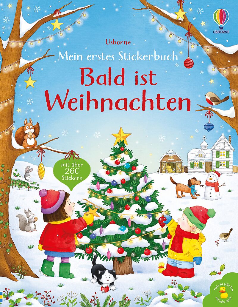 Mein erstes Stickerbuch: Bald ist Weihnachten