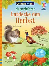 Kartonierter Einband Usborne Minis  Naturführer: Entdecke den Herbst von Simon Tudhope