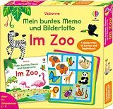 Mein buntes Memo und Bilderlotto: Im Zoo Spiel
