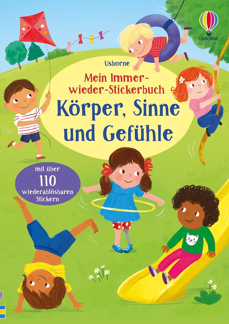 Mein Immer-wieder-Stickerbuch: Körper, Sinne und Gefühle