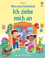 Kartonierter Einband Mein erstes Stickerbuch: Ich ziehe mich an von Jessica Greenwell