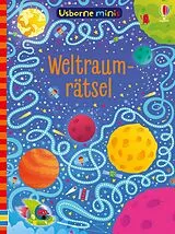 Kartonierter Einband Usborne Minis: Weltraumrätsel von Simon Tudhope