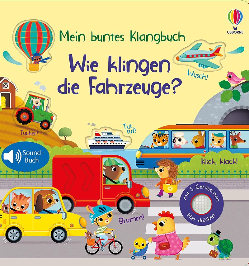 Mein buntes Klangbuch: Wie klingen die Fahrzeuge?