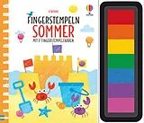 Fester Einband Fingerstempeln: Sommer von Fiona Watt