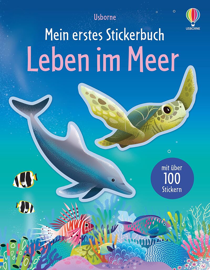 Mein erstes Stickerbuch: Leben im Meer