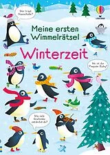 Kartonierter Einband Meine ersten Wimmelrätsel: Winterzeit von Kirsteen Robson