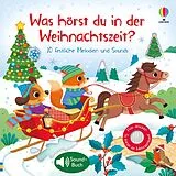 Fester Einband Was hörst du in der Weihnachtszeit? von Sam Taplin