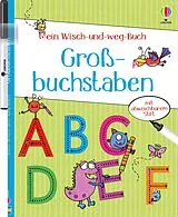Kartonierter Einband Mein Wisch-und-weg-Buch: Großbuchstaben von Jessica Greenwell