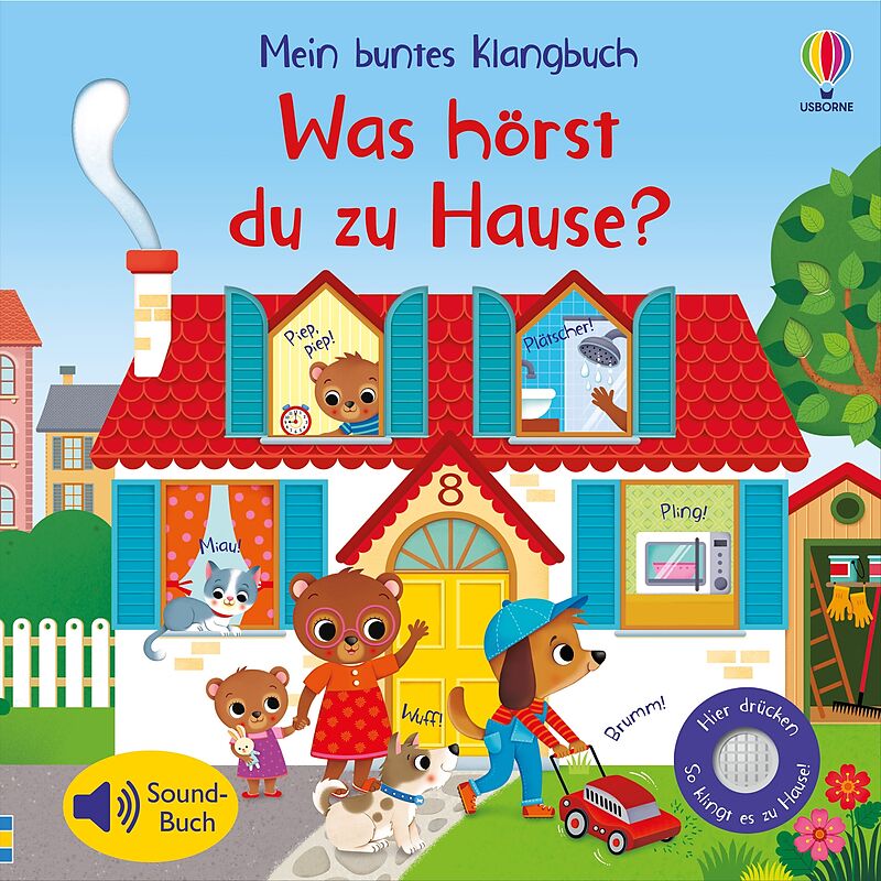 Mein buntes Klangbuch: Was hörst du zu Hause?