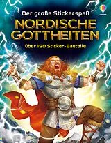 Kartonierter Einband Der große Stickerspaß: Nordische Gottheiten von Simon Tudhope