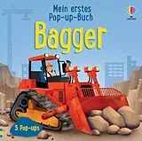 Fester Einband Mein erstes Pop-up-Buch: Bagger von Micaela Tapsell