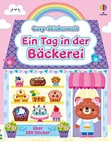 Kartonierter Einband Cosy-Stickerwelt: Ein Tag in der Bäckerei von Lesley Sims