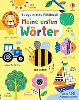 Fester Einband Babys erstes Fühlbuch: Meine ersten Wörter von Felicity Brooks