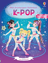 Kartonierter Einband (Kt) Mein Anziehpuppen-Stickerbuch: K-Pop von Lesley Sims