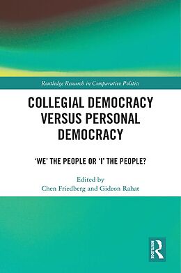 eBook (pdf) Collegial Democracy versus Personal Democracy de 