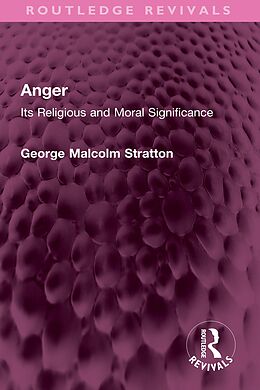 eBook (pdf) Anger de George Malcolm Stratton