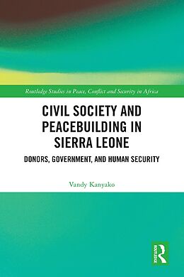 eBook (pdf) Civil Society and Peacebuilding in Sierra Leone de Vandy Kanyako