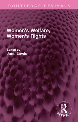 eBook (epub) Women's Welfare, Women's Rights de 